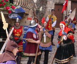 Fete medieval a Sainte Enimie