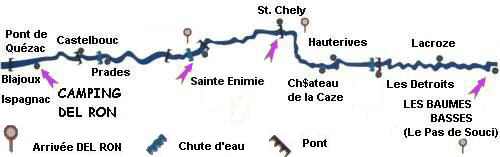 Les trajets de cano�